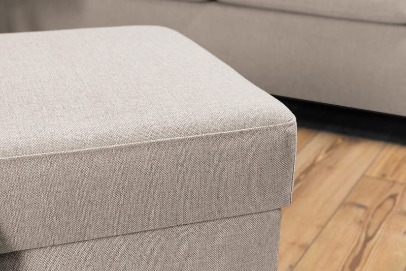 Jalkarahi Nevada säilytyksellä 120x50 - Beige - Huonekalut - Tuoli & nojatuoli - Jakkara & jalkarahi - Rahi