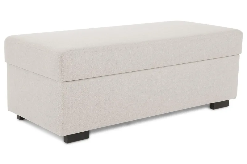 Jalkarahi Nevada säilytyksellä 120x50 - Beige - Huonekalut - Tuoli & nojatuoli - Jakkara & jalkarahi - Rahi
