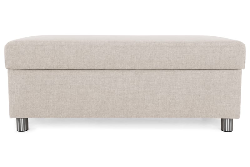Jalkarahi Nevada säilytyksellä 120x50 - Beige - Huonekalut - Tuoli & nojatuoli - Jakkara & jalkarahi - Rahi