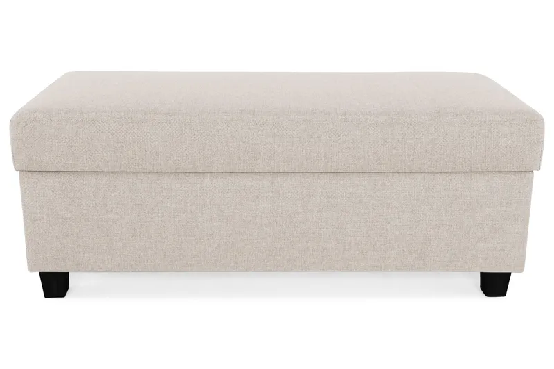 Jalkarahi Nevada säilytyksellä 120x50 - Beige - Huonekalut - Tuoli & nojatuoli - Jakkara & jalkarahi - Rahi