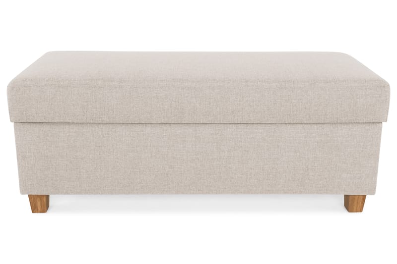 Jalkarahi Nevada säilytyksellä 120x50 - Beige - Huonekalut - Tuoli & nojatuoli - Jakkara & jalkarahi - Rahi