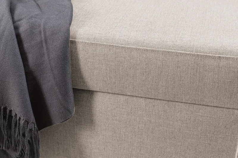 Jalkarahi Nevada säilytyksellä 120x50 - Beige - Huonekalut - Tuoli & nojatuoli - Jakkara & jalkarahi - Rahi