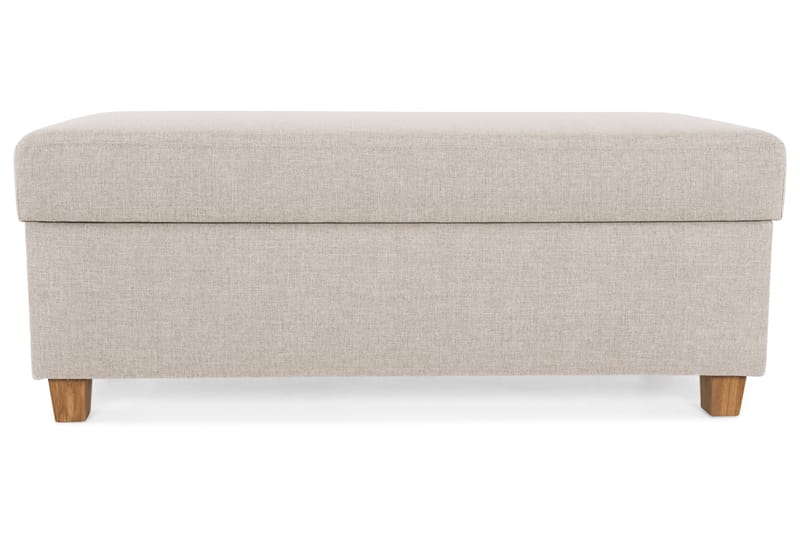 Jalkarahi Nevada säilytyksellä 120x50 - Beige - Huonekalut - Tuoli & nojatuoli - Jakkara & jalkarahi - Rahi