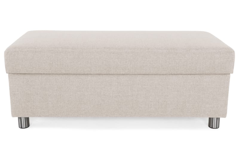 Jalkarahi Nevada säilytyksellä 120x50 - Beige - Huonekalut - Tuoli & nojatuoli - Jakkara & jalkarahi - Rahi