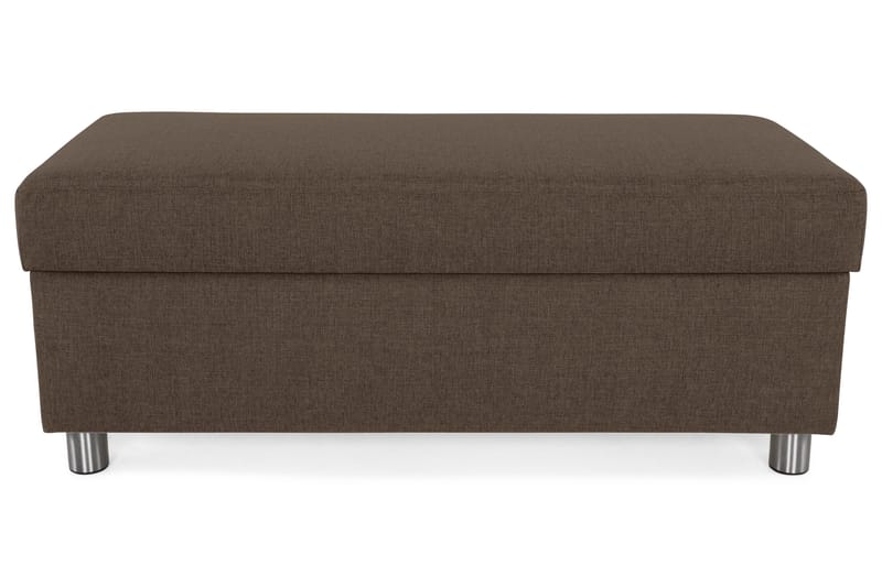 Jalkarahi Nevada säilytyksellä 120x50 - Ruskea - Huonekalut - Tuoli & nojatuoli - Jakkara & jalkarahi - Rahi