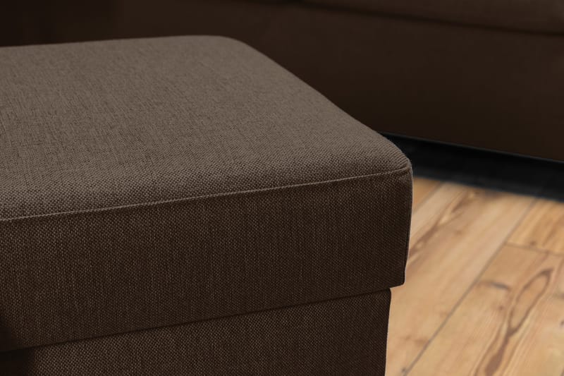 Jalkarahi Nevada säilytyksellä 120x50 - Ruskea - Huonekalut - Tuoli & nojatuoli - Jakkara & jalkarahi - Rahi