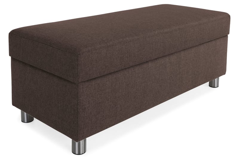 Jalkarahi Nevada säilytyksellä 120x50 - Ruskea - Huonekalut - Tuoli & nojatuoli - Jakkara & jalkarahi - Rahi