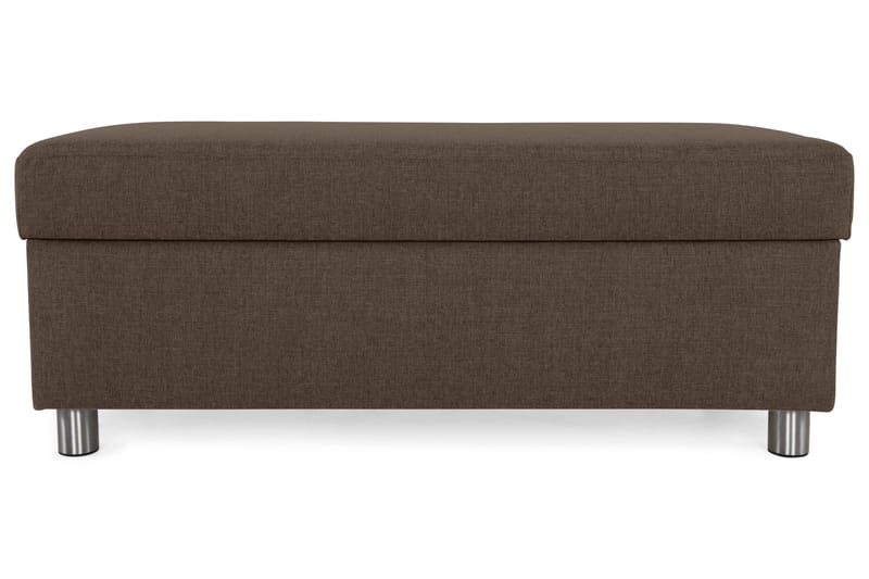 Jalkarahi Nevada säilytyksellä 120x50 - Ruskea - Huonekalut - Tuoli & nojatuoli - Jakkara & jalkarahi - Rahi