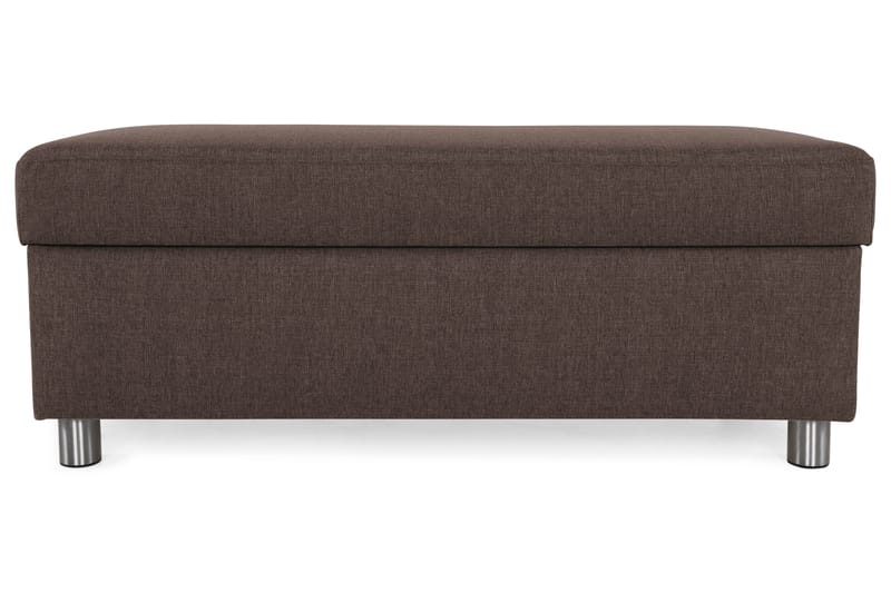 Jalkarahi Nevada säilytyksellä 120x50 - Ruskea - Huonekalut - Tuoli & nojatuoli - Jakkara & jalkarahi - Rahi