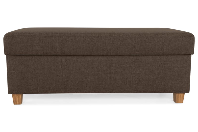 Jalkarahi Nevada säilytyksellä 120x50 - Ruskea - Huonekalut - Tuoli & nojatuoli - Jakkara & jalkarahi - Rahi