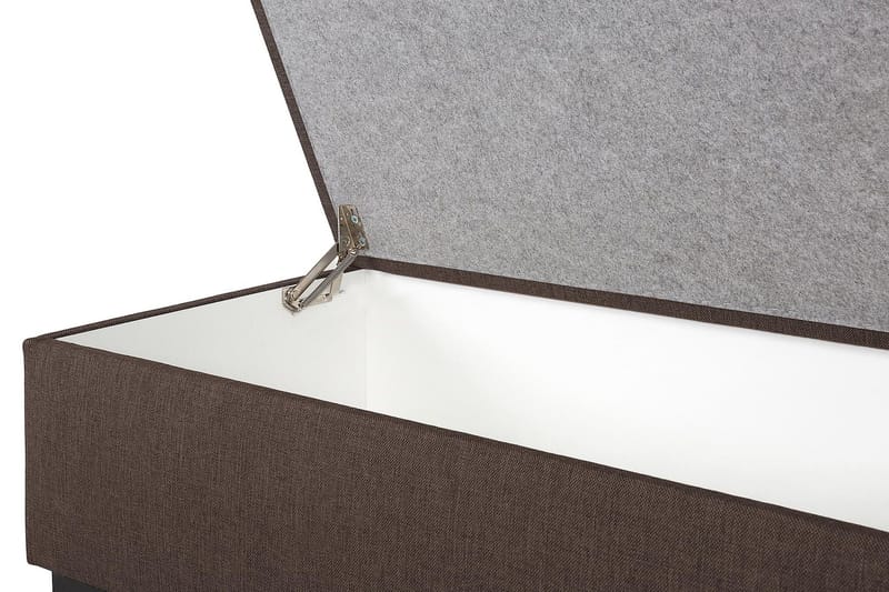 Jalkarahi Nevada säilytyksellä 120x50 - Ruskea - Huonekalut - Tuoli & nojatuoli - Jakkara & jalkarahi - Rahi