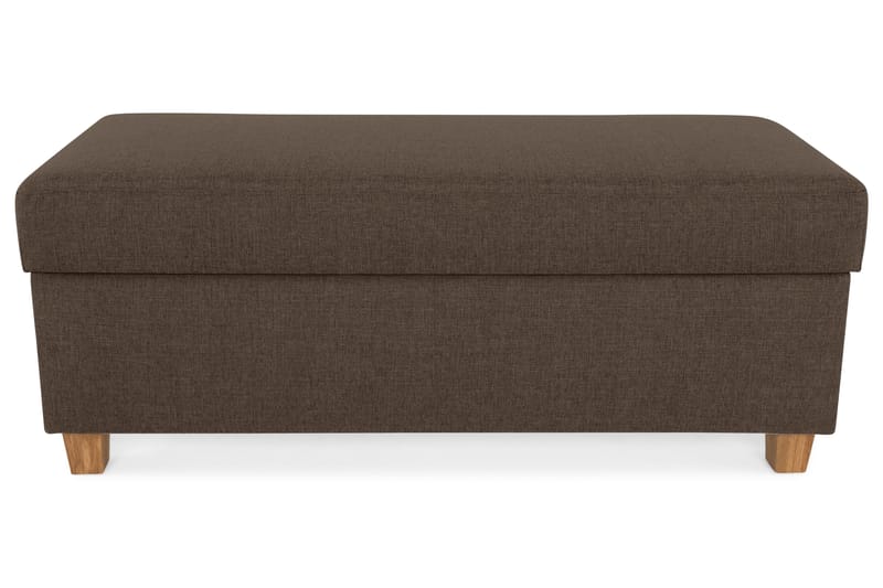 Jalkarahi Nevada säilytyksellä 120x50 - Ruskea - Huonekalut - Tuoli & nojatuoli - Jakkara & jalkarahi - Rahi