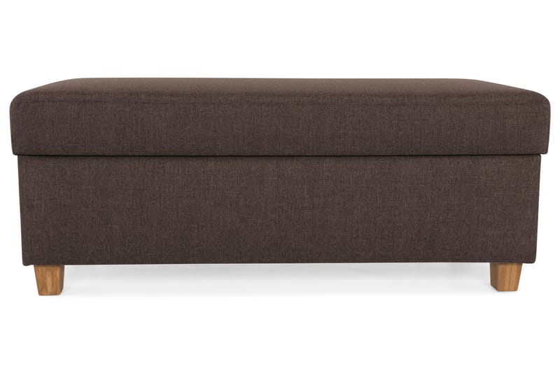 Jalkarahi Nevada säilytyksellä 120x50 - Ruskea - Huonekalut - Tuoli & nojatuoli - Jakkara & jalkarahi - Rahi