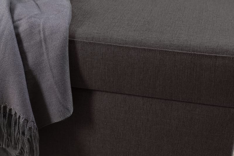 Jalkarahi Nevada säilytyksellä 120x50 - Tummanharmaa - Huonekalut - Tuoli & nojatuoli - Jakkara & jalkarahi - Rahi