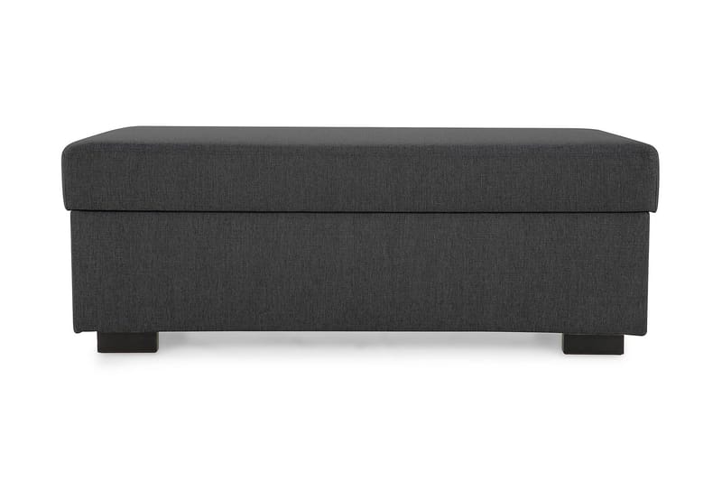 Jalkarahi Nevada säilytyksellä 120x50 - Tummanharmaa - Huonekalut - Tuoli & nojatuoli - Jakkara & jalkarahi - Rahi