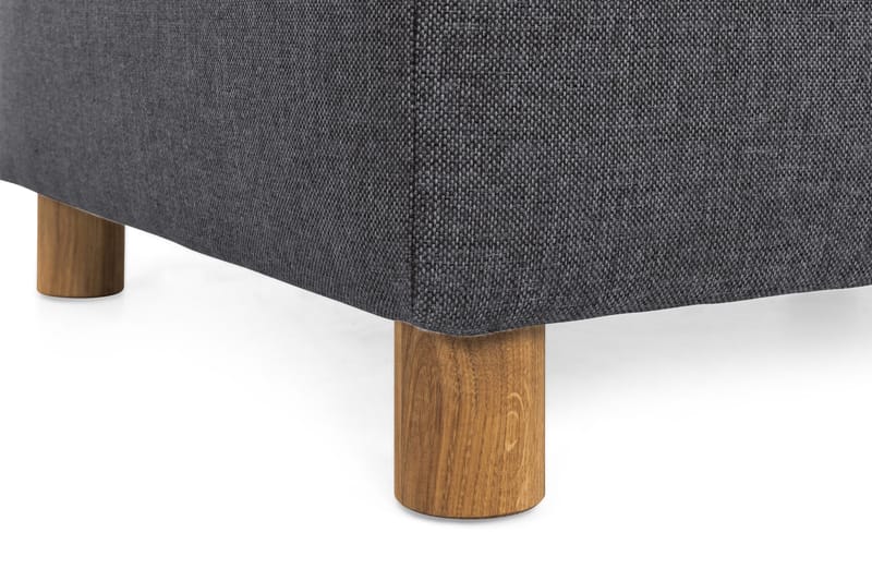 Jalkarahi Nevada säilytyksellä 120x50 - Tummanharmaa - Huonekalut - Tuoli & nojatuoli - Jakkara & jalkarahi - Rahi