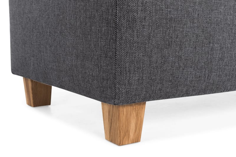 Jalkarahi Nevada säilytyksellä 120x50 - Tummanharmaa - Huonekalut - Tuoli & nojatuoli - Jakkara & jalkarahi - Rahi