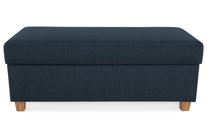 Jalkarahi Nevada säilytyksellä 120x50 - Tummansininen - Huonekalut - Tuoli & nojatuoli - Jakkara & jalkarahi - Rahi