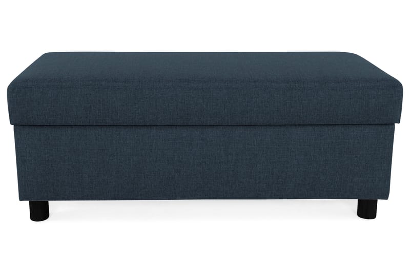 Jalkarahi Nevada säilytyksellä 120x50 - Tummansininen - Huonekalut - Tuoli & nojatuoli - Jakkara & jalkarahi - Rahi