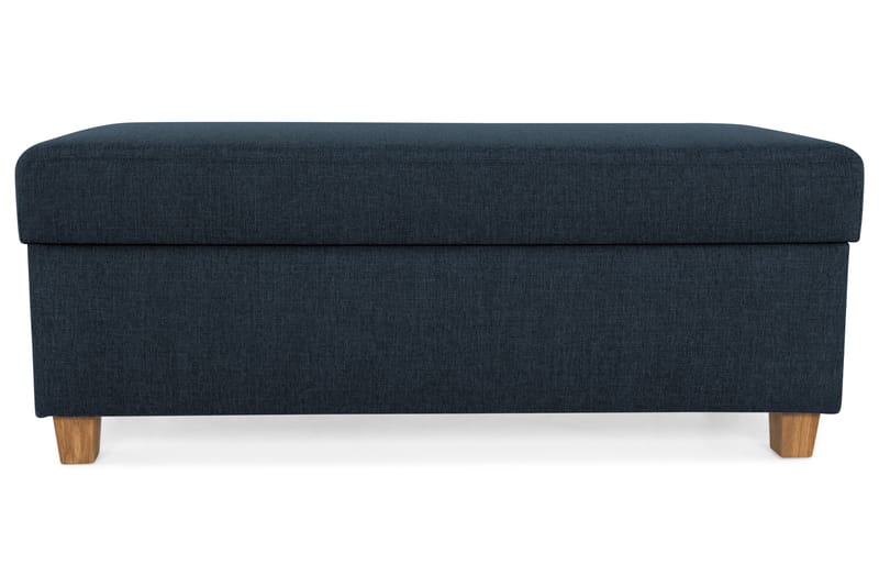 Jalkarahi Nevada säilytyksellä 120x50 - Tummansininen - Huonekalut - Tuoli & nojatuoli - Jakkara & jalkarahi - Rahi