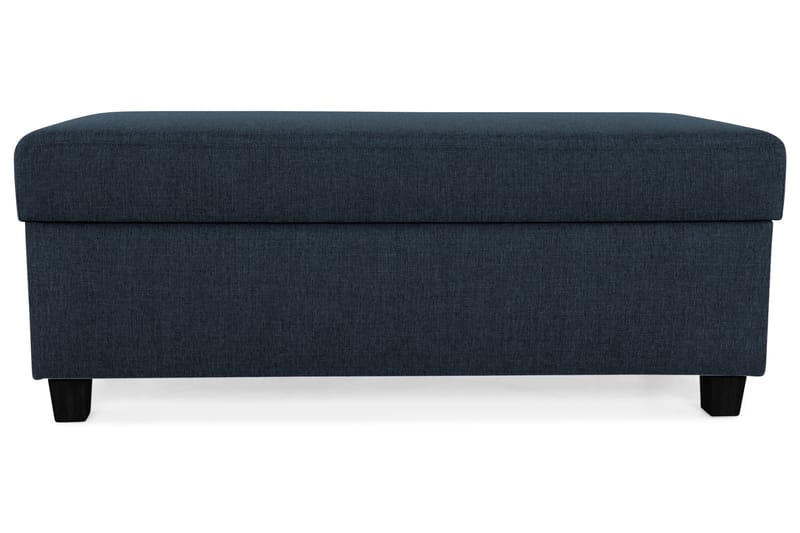 Jalkarahi Nevada säilytyksellä 120x50 - Tummansininen - Huonekalut - Tuoli & nojatuoli - Jakkara & jalkarahi - Rahi