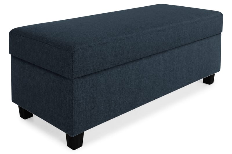 Jalkarahi Nevada säilytyksellä 120x50 - Tummansininen - Huonekalut - Tuoli & nojatuoli - Jakkara & jalkarahi - Rahi