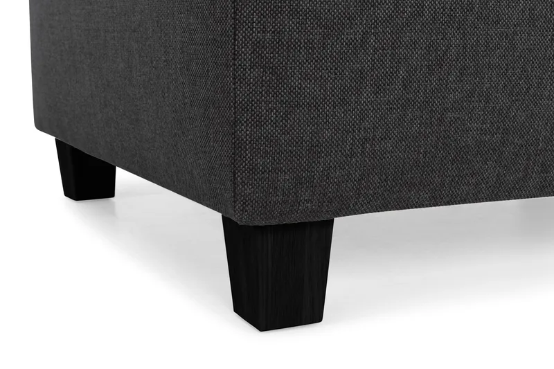 Jalkarahi Nevada säilytyksellä 80x65 - Antrasiitti - Huonekalut - Tuoli & nojatuoli - Jakkara & jalkarahi - Rahi