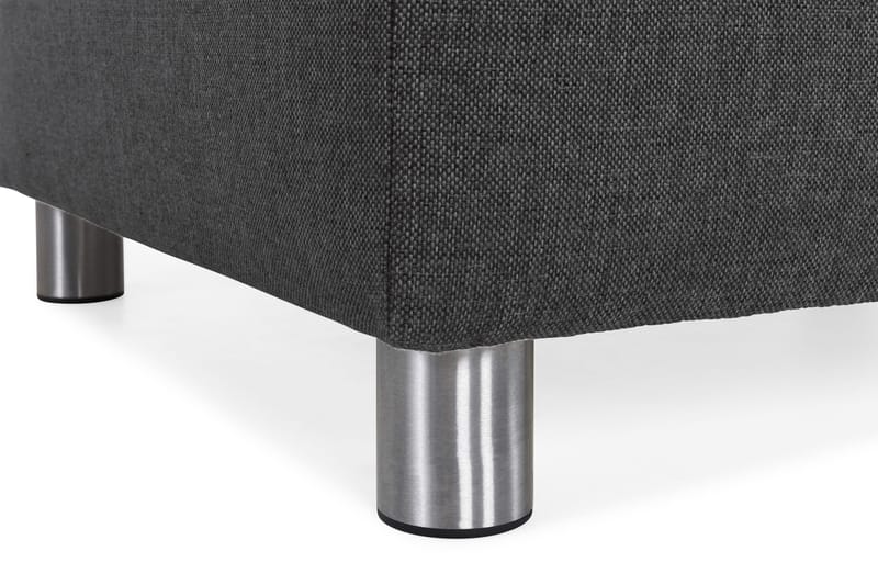 Jalkarahi Nevada säilytyksellä 80x65 - Antrasiitti - Huonekalut - Tuoli & nojatuoli - Jakkara & jalkarahi - Rahi