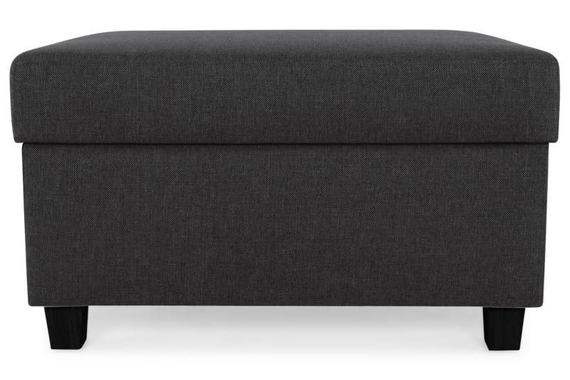 Jalkarahi Nevada säilytyksellä 80x65 - Antrasiitti - Huonekalut - Tuoli & nojatuoli - Jakkara & jalkarahi - Rahi