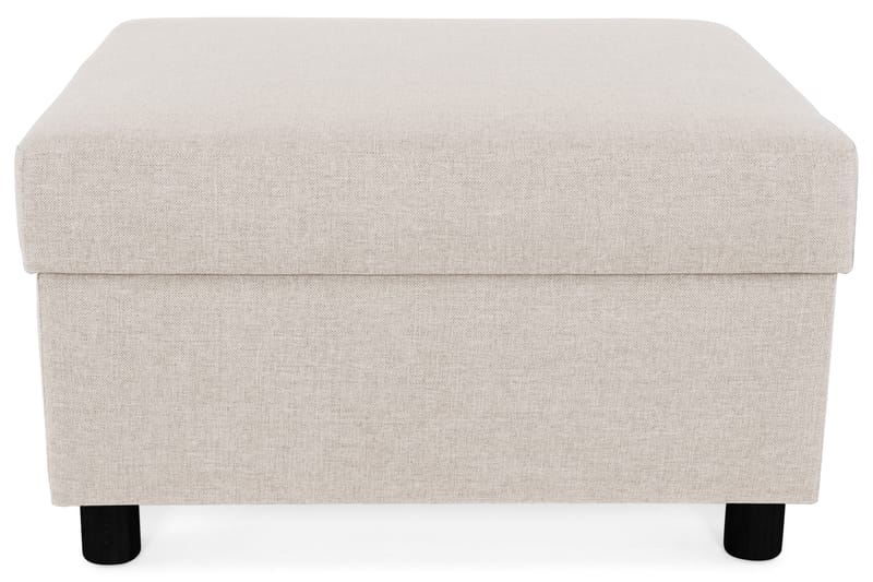 Jalkarahi Nevada säilytyksellä 80x65 - Beige - Huonekalut - Tuoli & nojatuoli - Jakkara & jalkarahi - Rahi