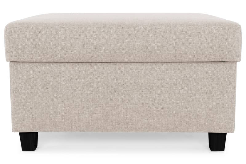 Jalkarahi Nevada säilytyksellä 80x65 - Beige - Huonekalut - Tuoli & nojatuoli - Jakkara & jalkarahi - Rahi