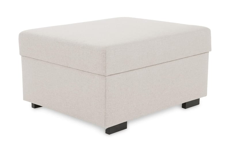 Jalkarahi Nevada säilytyksellä 80x65 - Beige - Huonekalut - Tuoli & nojatuoli - Jakkara & jalkarahi - Rahi