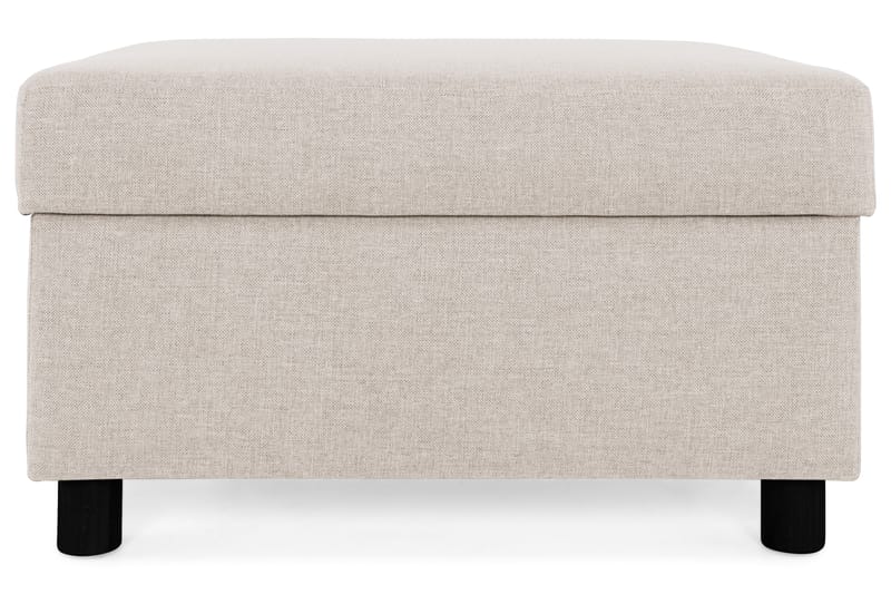 Jalkarahi Nevada säilytyksellä 80x65 - Beige - Huonekalut - Tuoli & nojatuoli - Jakkara & jalkarahi - Rahi