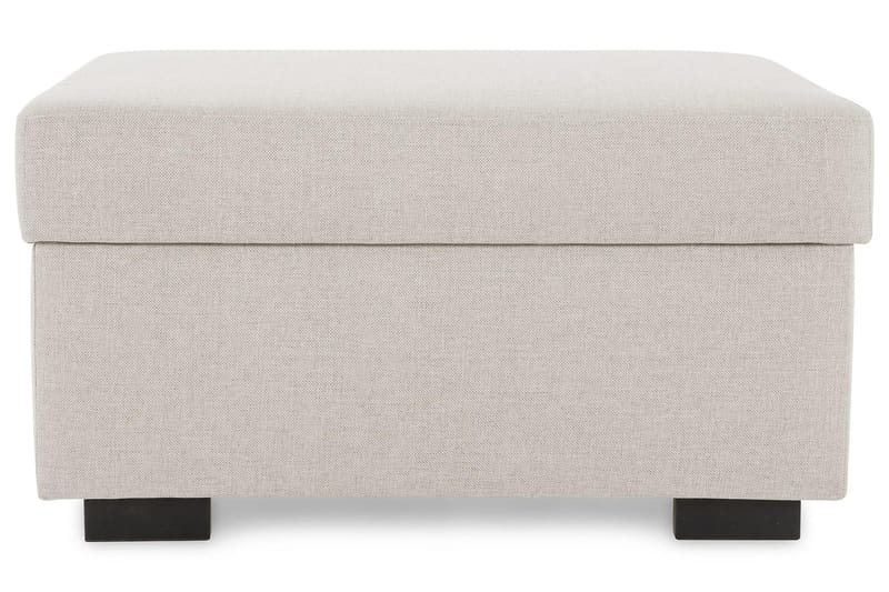 Jalkarahi Nevada säilytyksellä 80x65 - Beige - Huonekalut - Tuoli & nojatuoli - Jakkara & jalkarahi - Rahi