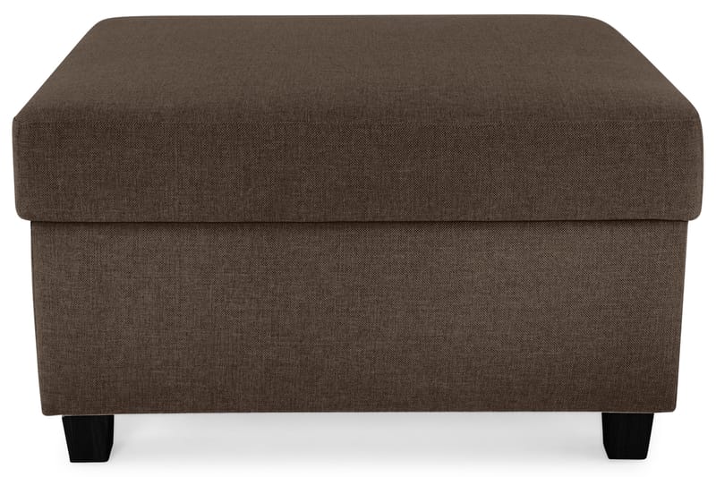 Jalkarahi Nevada säilytyksellä 80x65 - Ruskea - Huonekalut - Tuoli & nojatuoli - Jakkara & jalkarahi - Rahi