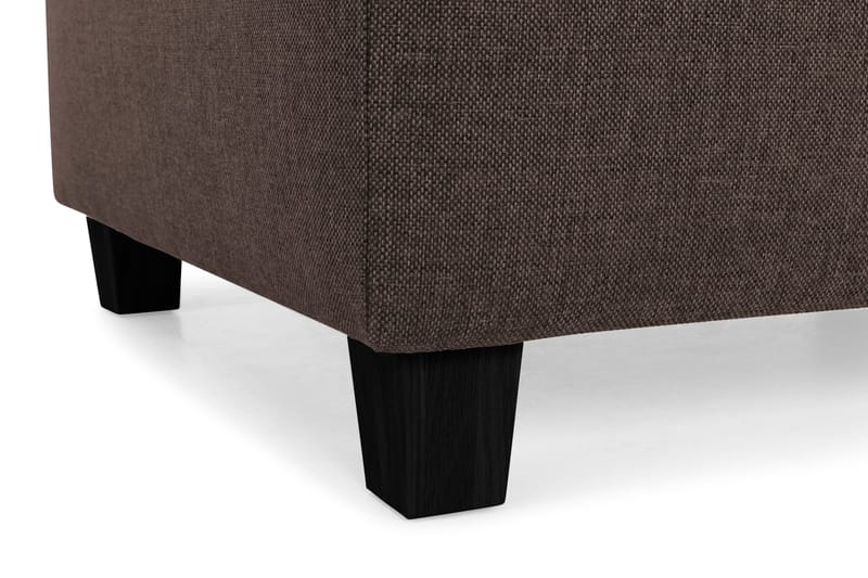 Jalkarahi Nevada säilytyksellä 80x65 - Ruskea - Huonekalut - Tuoli & nojatuoli - Jakkara & jalkarahi - Rahi