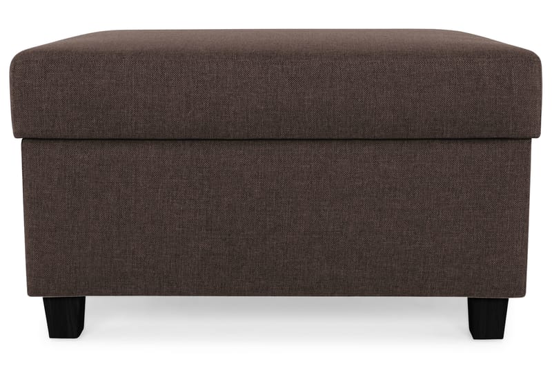 Jalkarahi Nevada säilytyksellä 80x65 - Ruskea - Huonekalut - Tuoli & nojatuoli - Jakkara & jalkarahi - Rahi