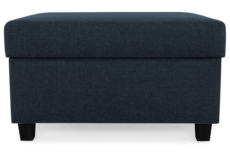 Jalkarahi Nevada säilytyksellä 80x65 - Tummansininen - Huonekalut - Tuoli & nojatuoli - Jakkara & jalkarahi - Rahi