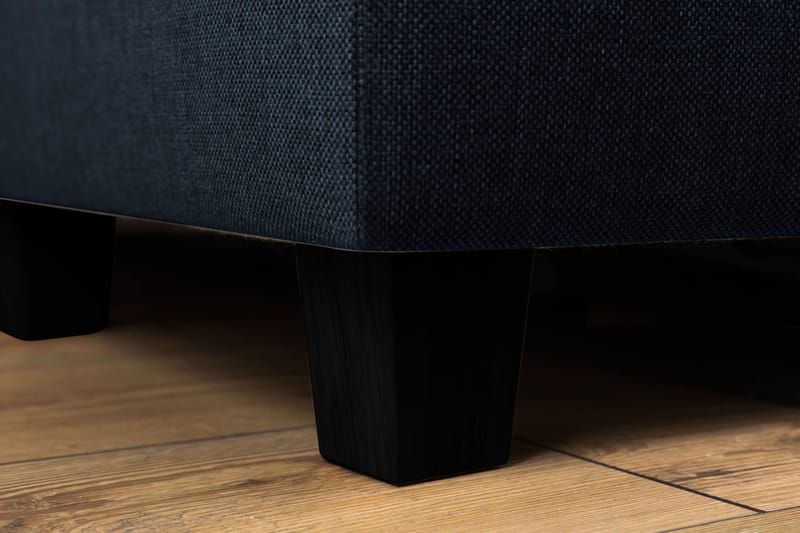 Jalkarahi Nevada säilytyksellä 80x65 - Tummansininen - Huonekalut - Tuoli & nojatuoli - Jakkara & jalkarahi - Rahi