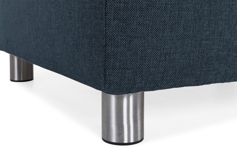 Jalkarahi Nevada säilytyksellä 80x65 - Tummansininen - Huonekalut - Tuoli & nojatuoli - Jakkara & jalkarahi - Rahi