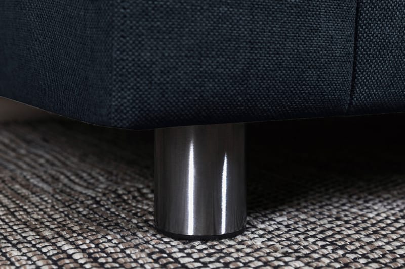 Jalkarahi Nevada säilytyksellä 80x65 - Tummansininen - Huonekalut - Tuoli & nojatuoli - Jakkara & jalkarahi - Rahi