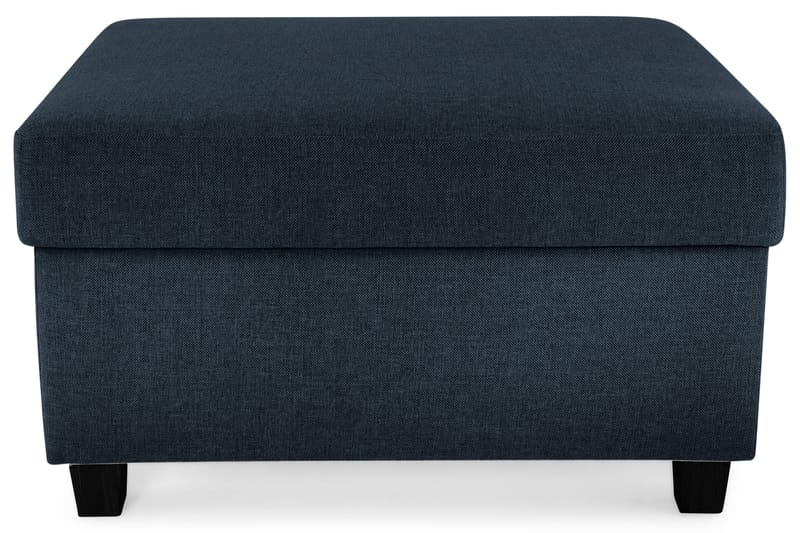 Jalkarahi Nevada säilytyksellä 80x65 - Tummansininen - Huonekalut - Tuoli & nojatuoli - Jakkara & jalkarahi - Rahi