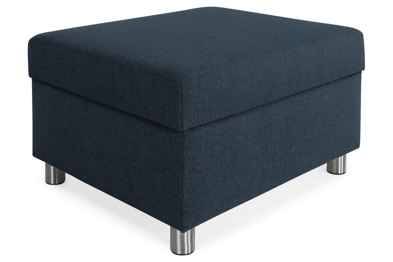 Jalkarahi Nevada säilytyksellä 80x65, Tummansininen