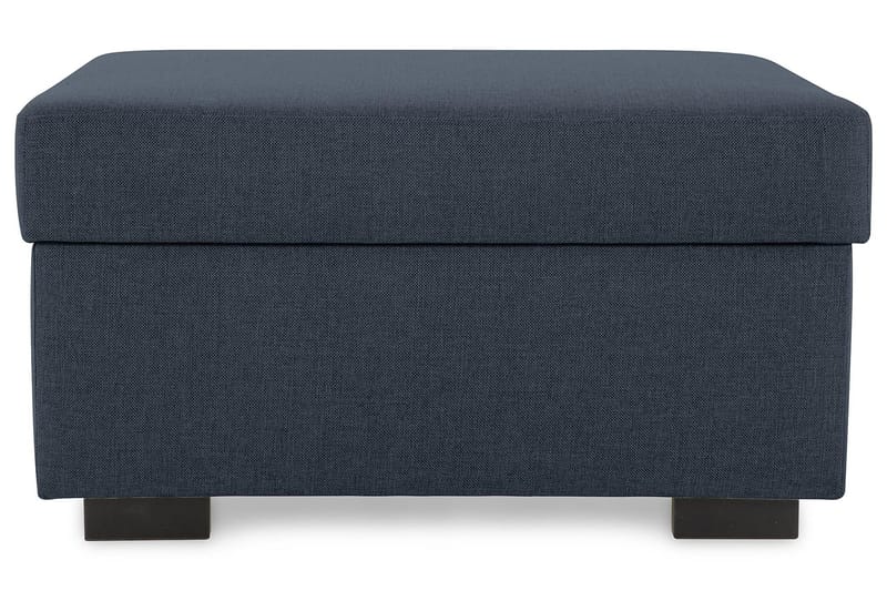 Jalkarahi Nevada säilytyksellä 80x65 - Tummansininen - Huonekalut - Tuoli & nojatuoli - Jakkara & jalkarahi - Rahi