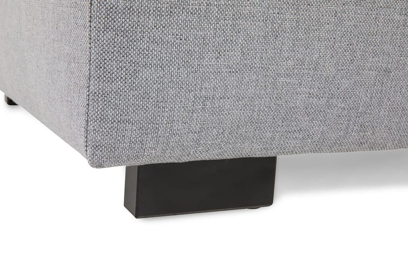 Jalkarahi Nevada säilytyksellä 80x65 - Vaaleanharmaa - Huonekalut - Tuoli & nojatuoli - Jakkara & jalkarahi - Rahi