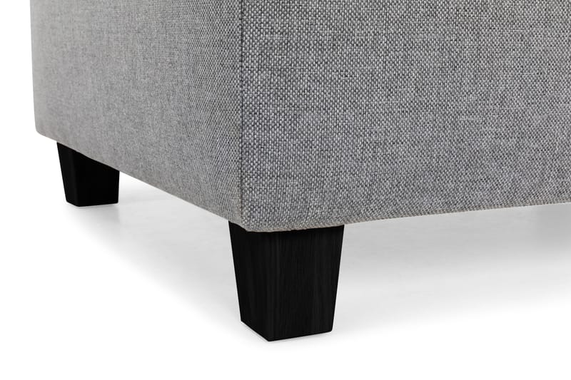 Jalkarahi Nevada säilytyksellä 80x65 - Vaaleanharmaa - Huonekalut - Tuoli & nojatuoli - Jakkara & jalkarahi - Rahi