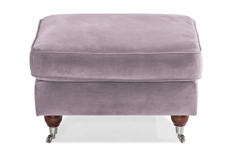 Jalkarahi New Castle Sametti - Liila - Huonekalut - Tuoli & nojatuoli - Jakkara & jalkarahi - Rahi