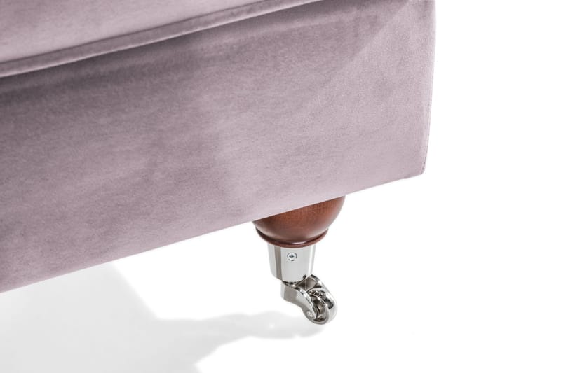 Jalkarahi New Castle Sametti - Liila - Huonekalut - Tuoli & nojatuoli - Jakkara & jalkarahi - Rahi