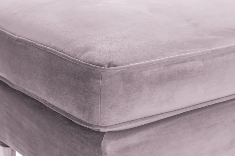 Jalkarahi New Castle Sametti - Liila - Huonekalut - Tuoli & nojatuoli - Jakkara & jalkarahi - Rahi