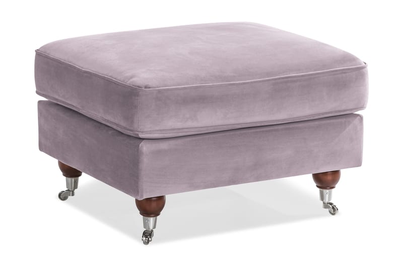 Jalkarahi New Castle Sametti - Liila - Huonekalut - Tuoli & nojatuoli - Jakkara & jalkarahi - Rahi